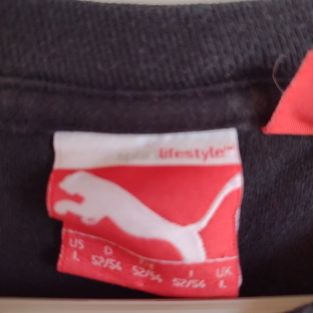 Men's Puma Logo Shirt Size Large L - Picture 3 of 3